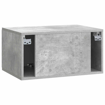 Nástěnná Tv Skříň 59,5 X 41 X 30 Cm Betonově Šedá
