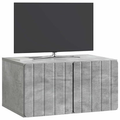 Nástěnná Tv Skříň 59,5 X 41 X 30 Cm Betonově Šedá