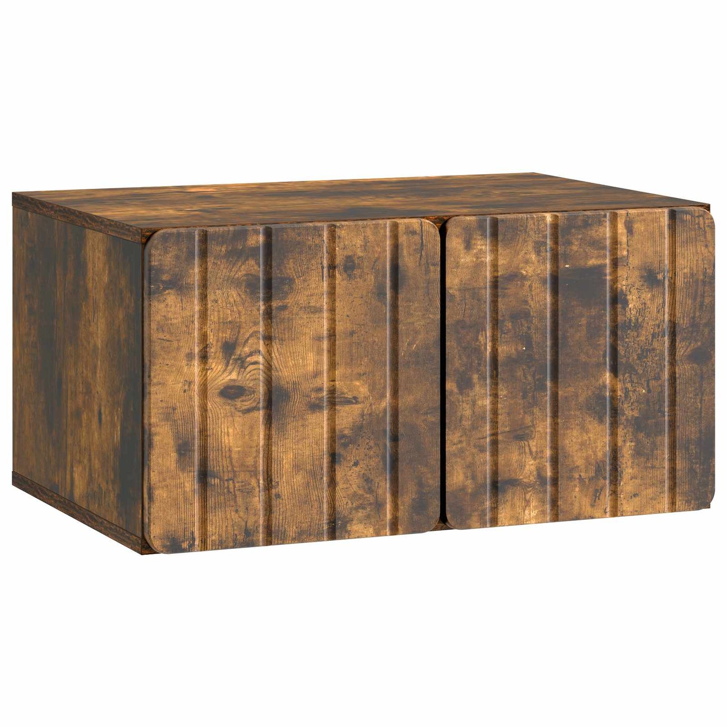 Nástěnná Tv Skříň 59,5 X 41 X 30 Cm Kouřový Dub
