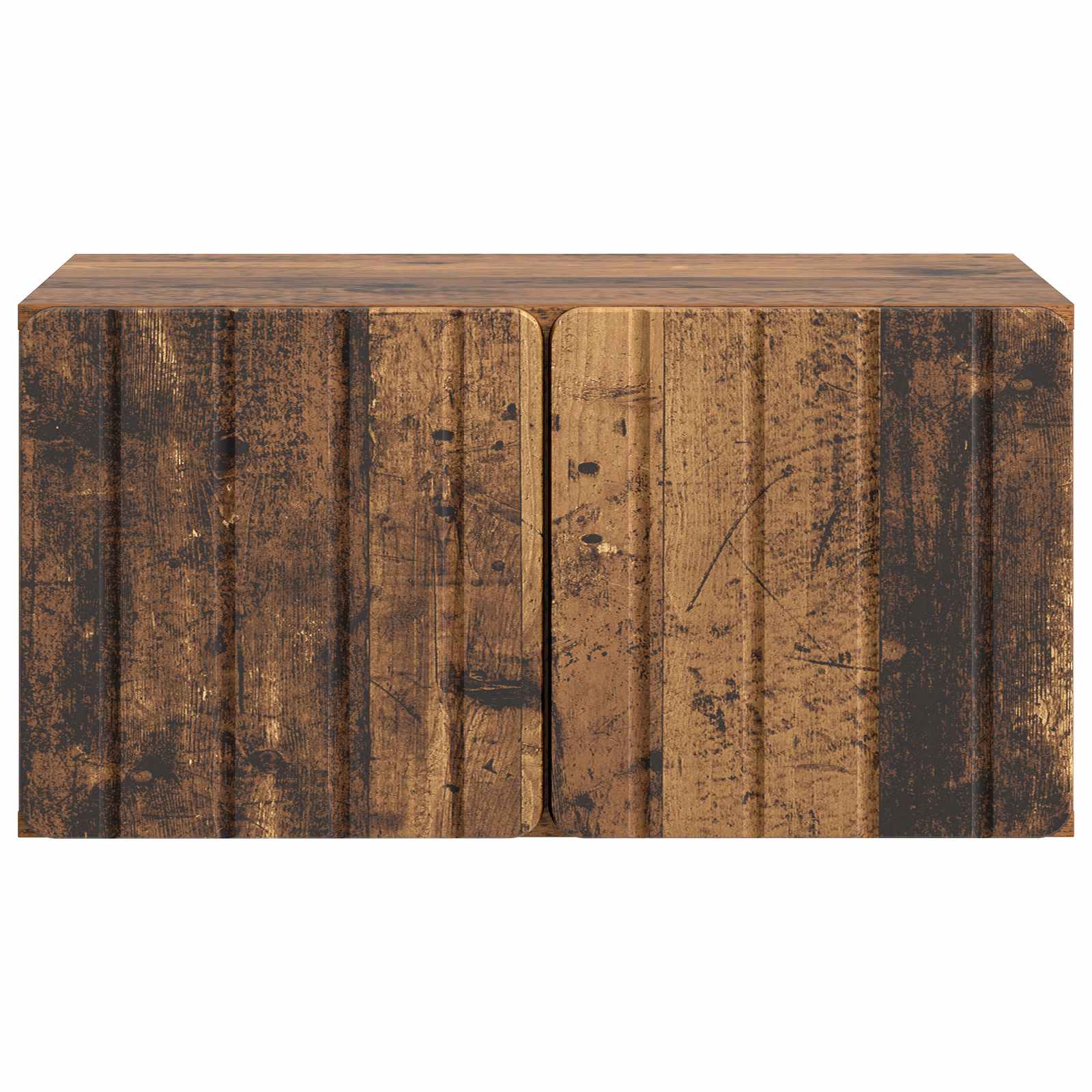 Nástěnná Tv Skříň 59,5 X 41 X 30 Cm Staré Dřevo