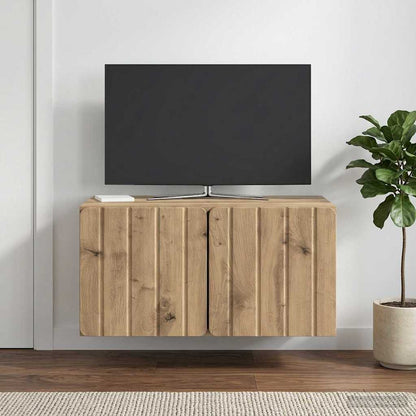 Nástěnná Tv Skříň 59,5 X 41 X 30 Cm Dub Artisan