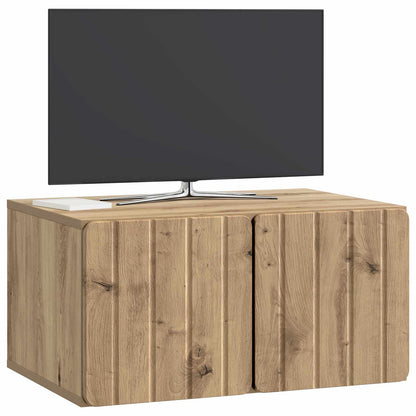 Nástěnná Tv Skříň 59,5 X 41 X 30 Cm Dub Artisan