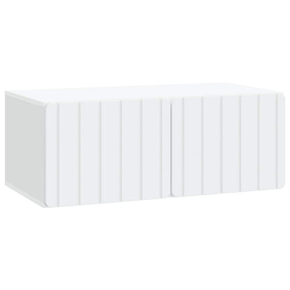Nástěnná Tv Skříň 78,5 X 41 X 30 Cm Bílá Kompozitní Dřevo