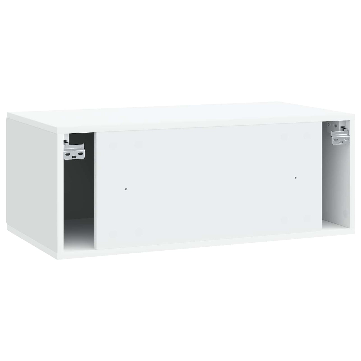 Nástěnná Tv Skříň 78,5 X 41 X 30 Cm Bílá Kompozitní Dřevo