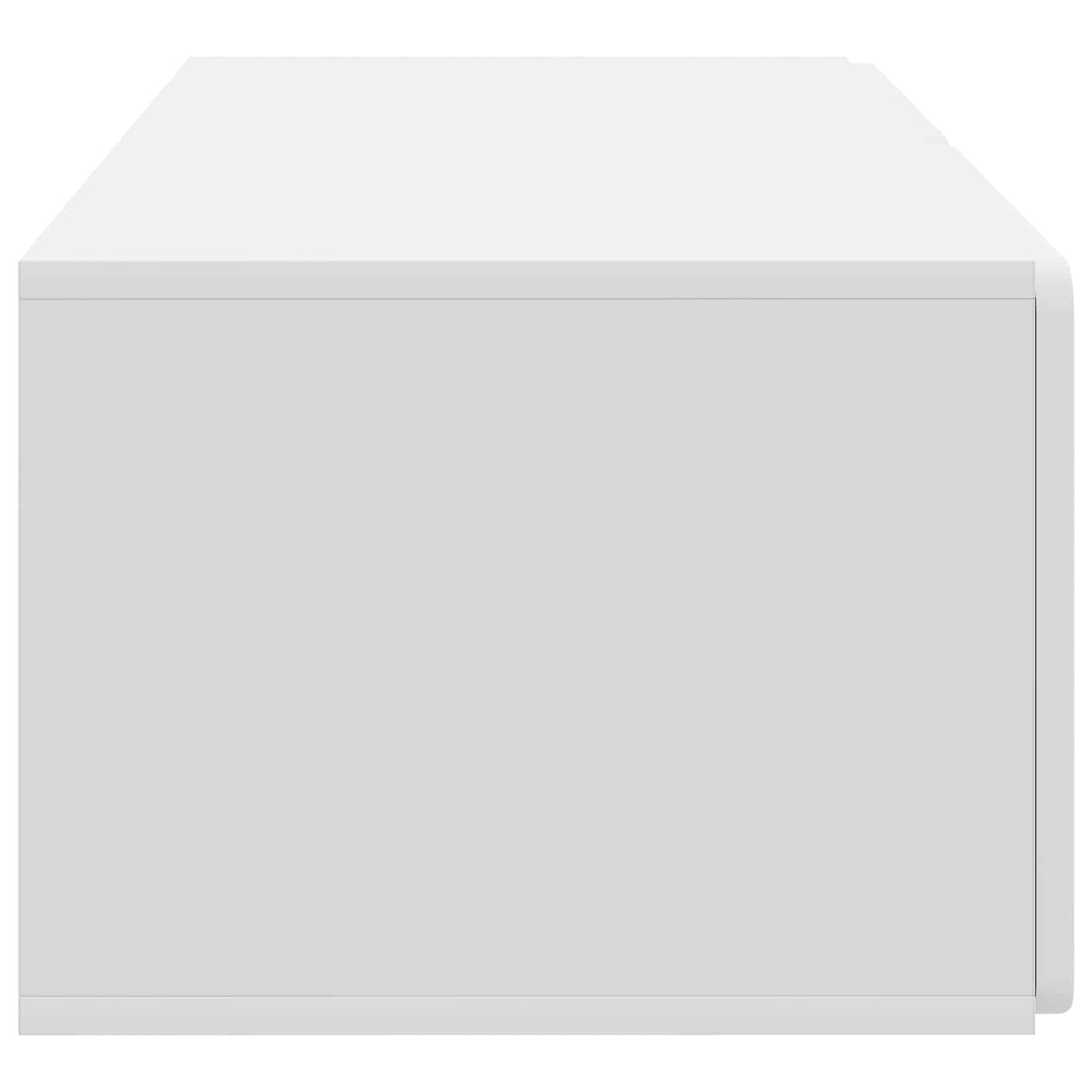 Nástěnná Tv Skříň 78,5 X 41 X 30 Cm Bílá Kompozitní Dřevo