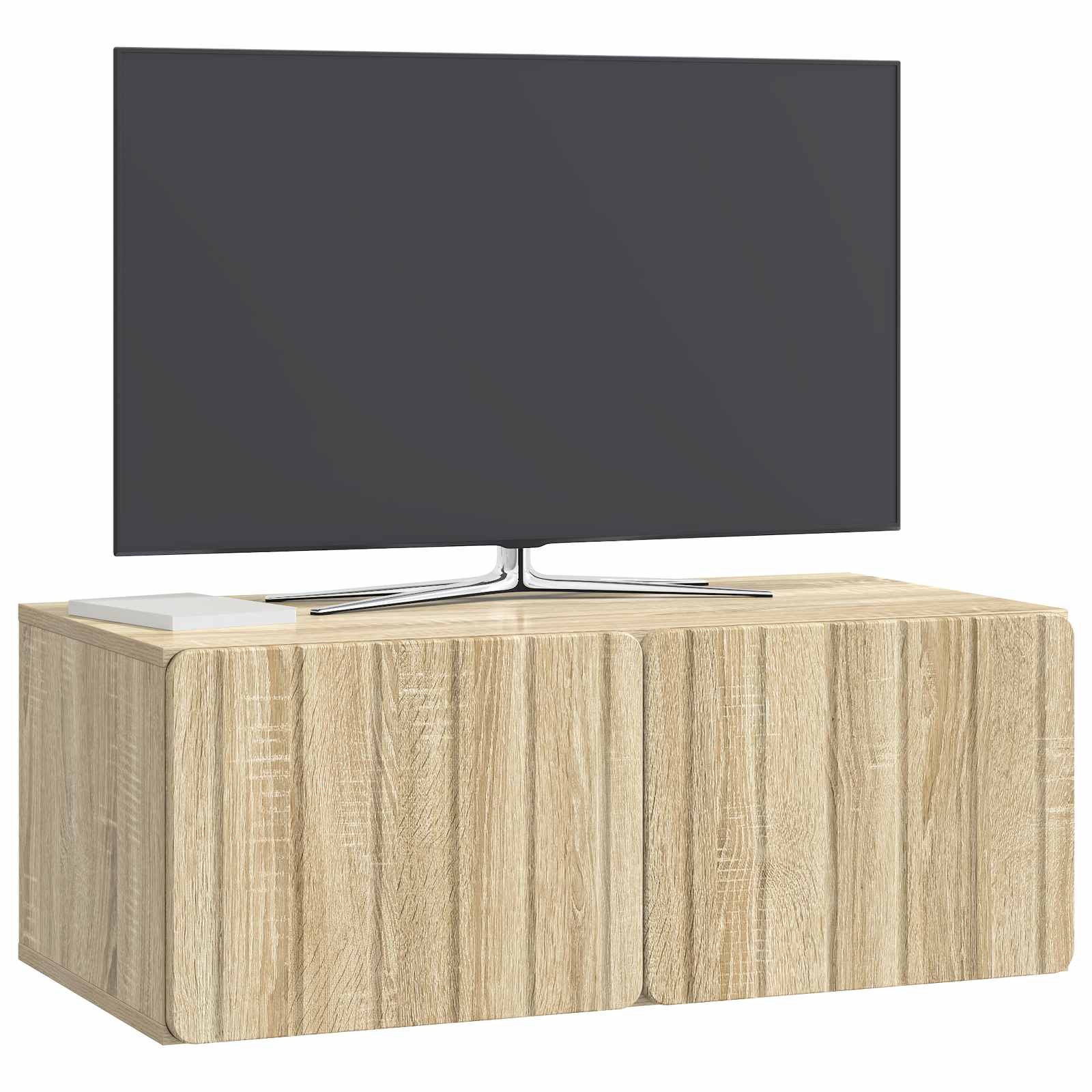 Nástěnná Tv Skříň 78,5 X 41 X 30 Cm Dub Sonoma Kompozitní Dřevo