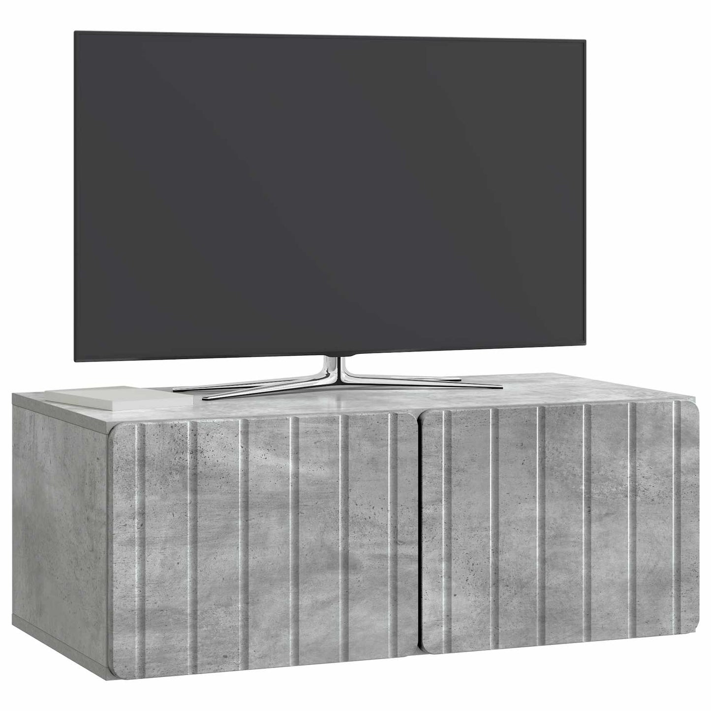 Nástěnná Tv Skříň 78,5 X 41 X 30 Cm Betonově Šedá