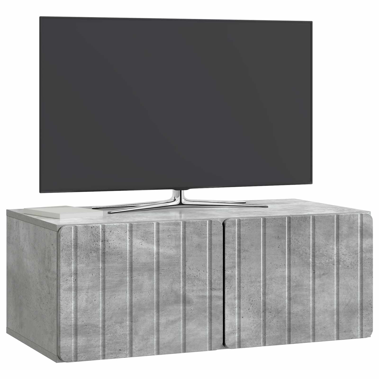 Nástěnná Tv Skříň 78,5 X 41 X 30 Cm Betonově Šedá