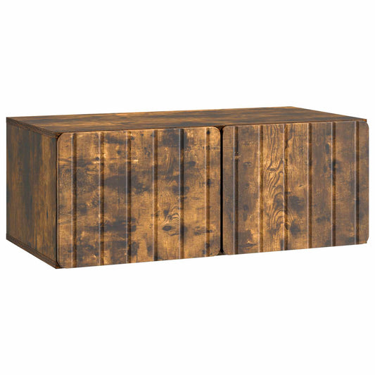 Nástěnná Tv Skříň 78,5 X 41 X 30 Cm Kouřový Dub