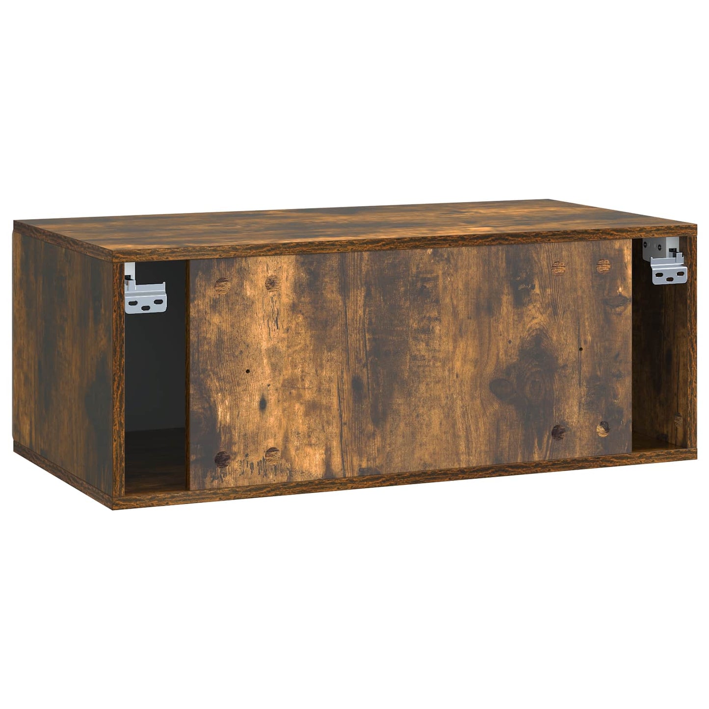 Nástěnná Tv Skříň 78,5 X 41 X 30 Cm Kouřový Dub