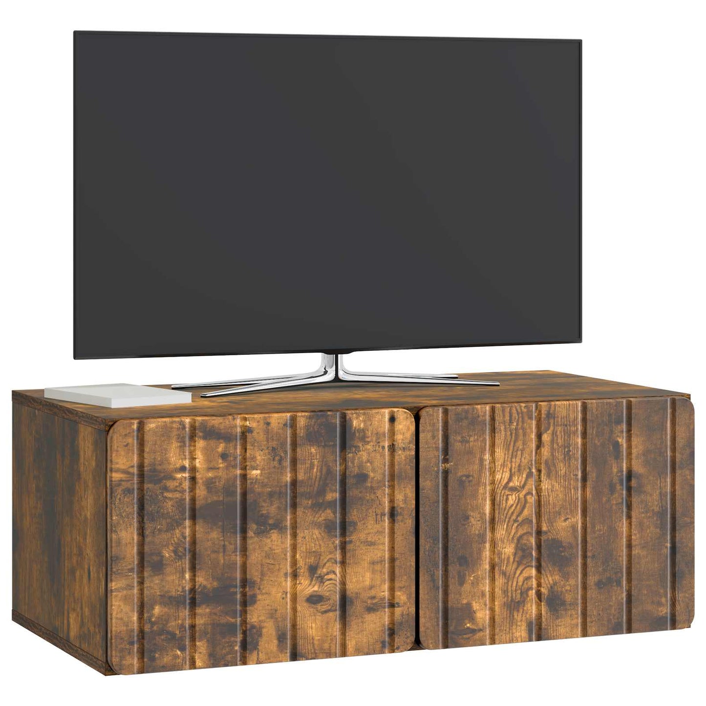 Nástěnná Tv Skříň 78,5 X 41 X 30 Cm Kouřový Dub