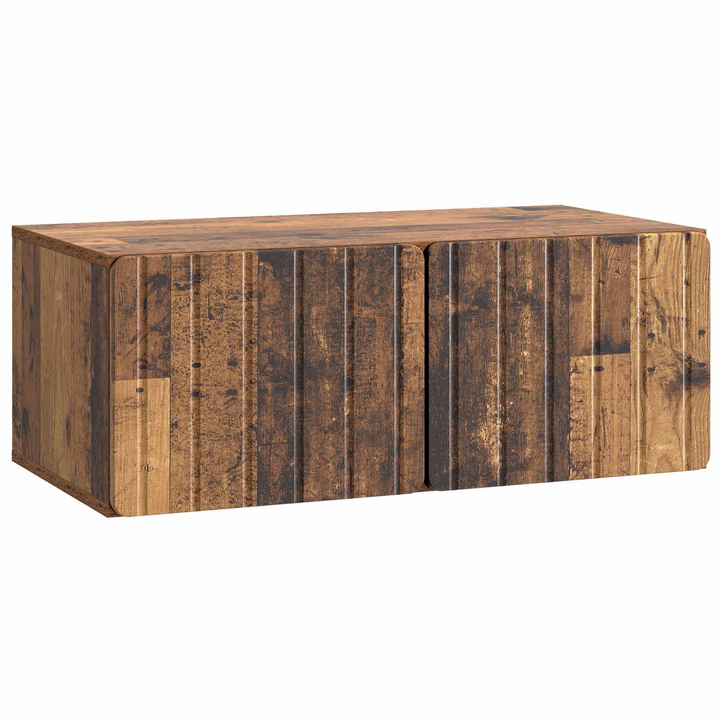 Nástěnná Tv Skříň 78,5 X 41 X 30 Cm Staré Dřevo