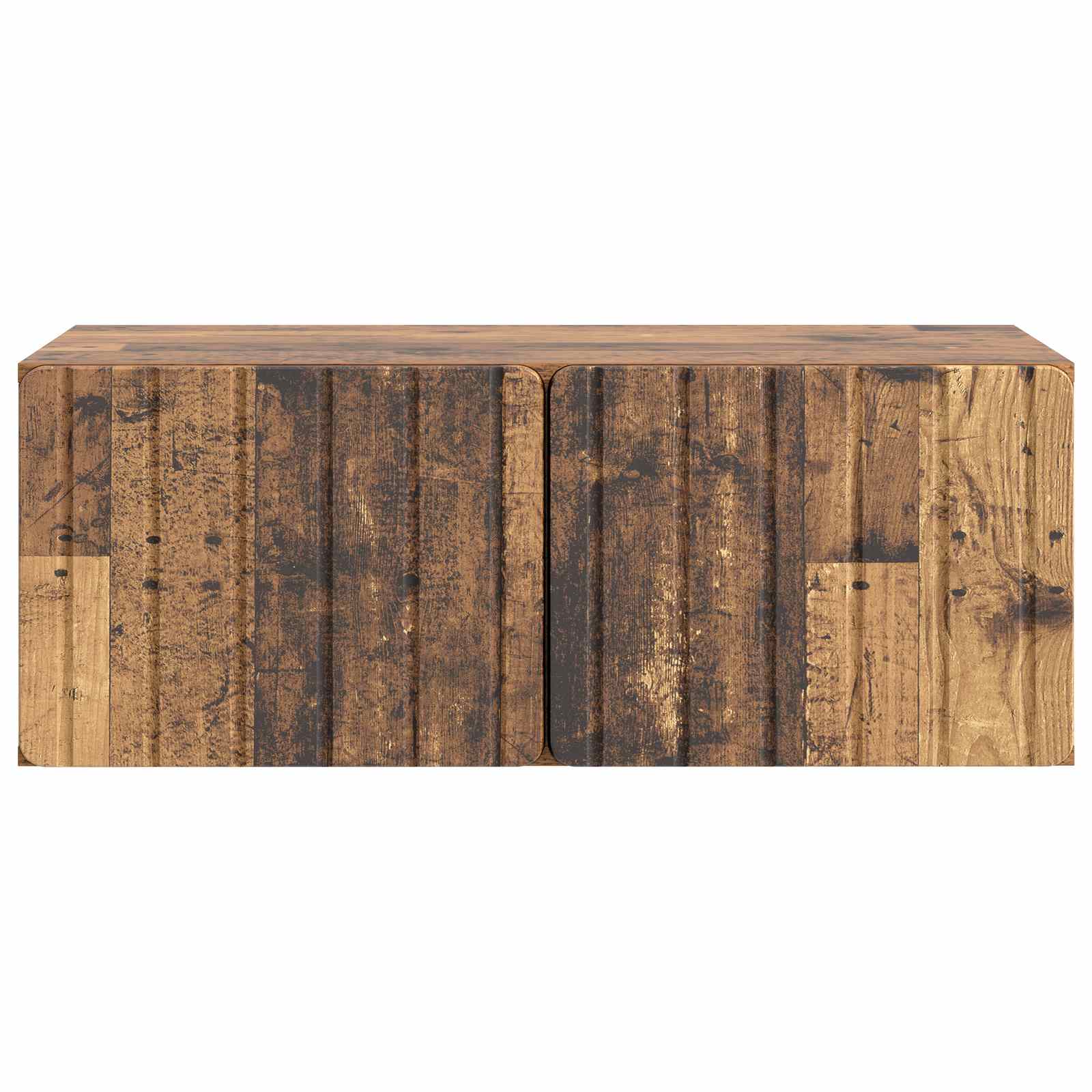 Nástěnná Tv Skříň 78,5 X 41 X 30 Cm Staré Dřevo