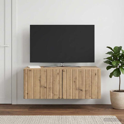 Nástěnná Tv Skříň 78,5 X 41 X 30 Cm Dub Artisan