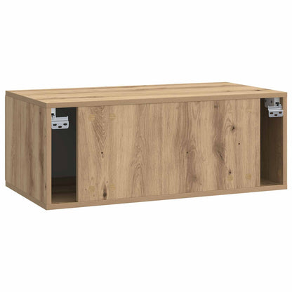 Nástěnná Tv Skříň 78,5 X 41 X 30 Cm Dub Artisan