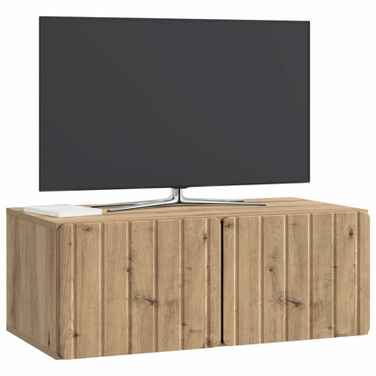 Nástěnná Tv Skříň 78,5 X 41 X 30 Cm Dub Artisan