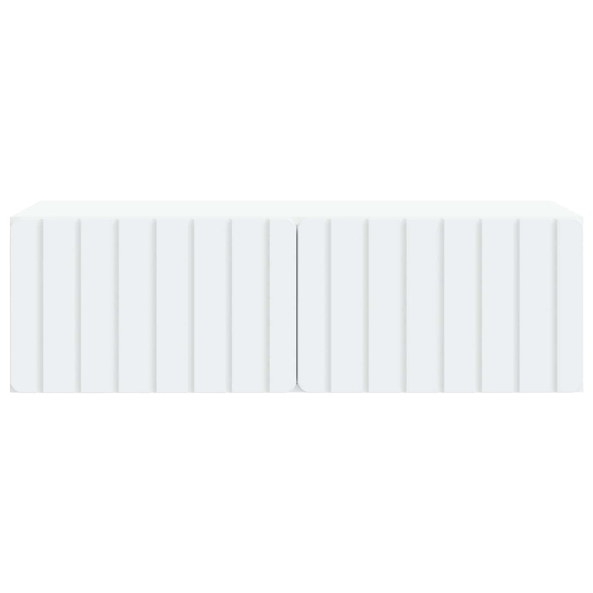 Nástěnná Tv Skříň 98 X 41 X 30 Cm Bílá Kompozitní Dřevo