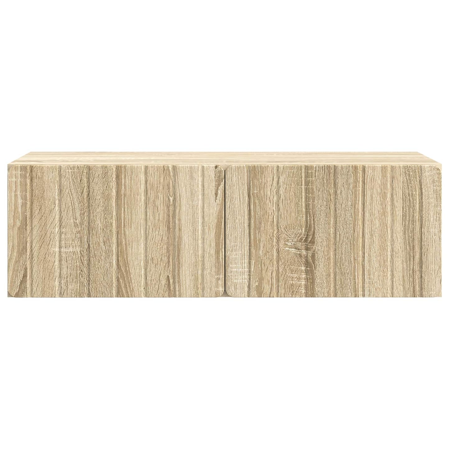 Nástěnná Tv Skříň 98 X 41 X 30 Cm Dub Sonoma Kompozitní Dřevo