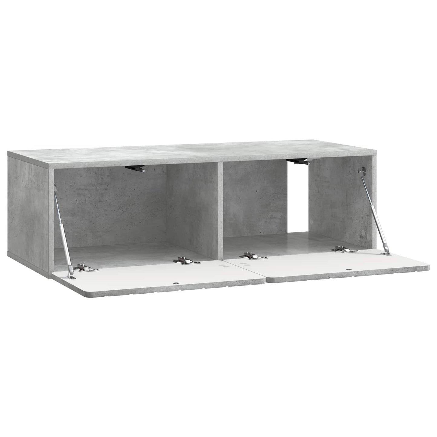 Nástěnná Tv Skříň 98 X 41 X 30 Cm Betonově Šedá