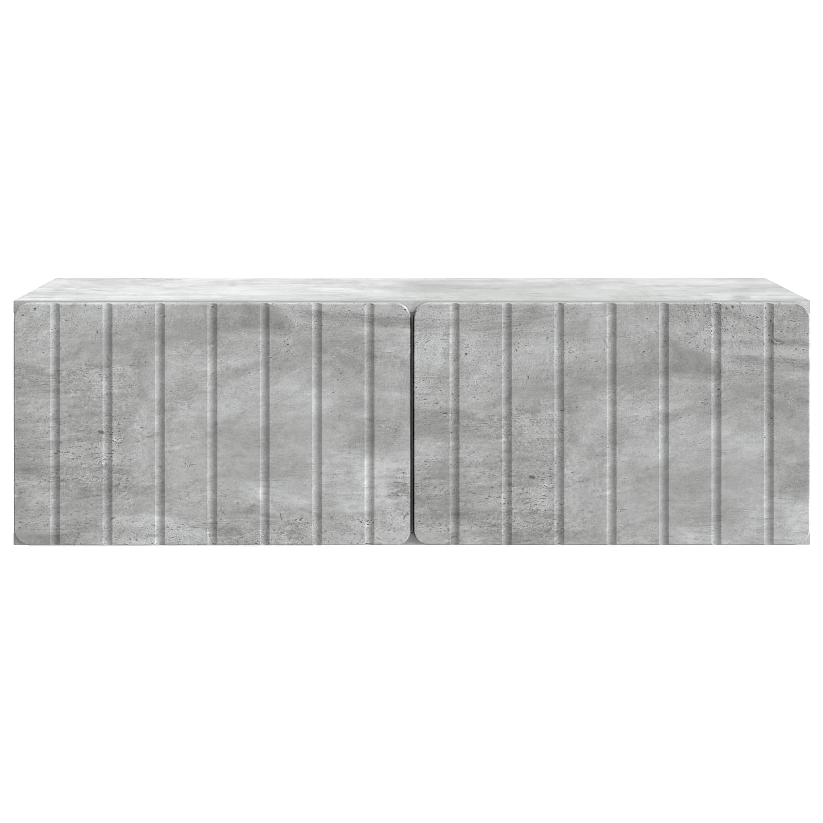 Nástěnná Tv Skříň 98 X 41 X 30 Cm Betonově Šedá