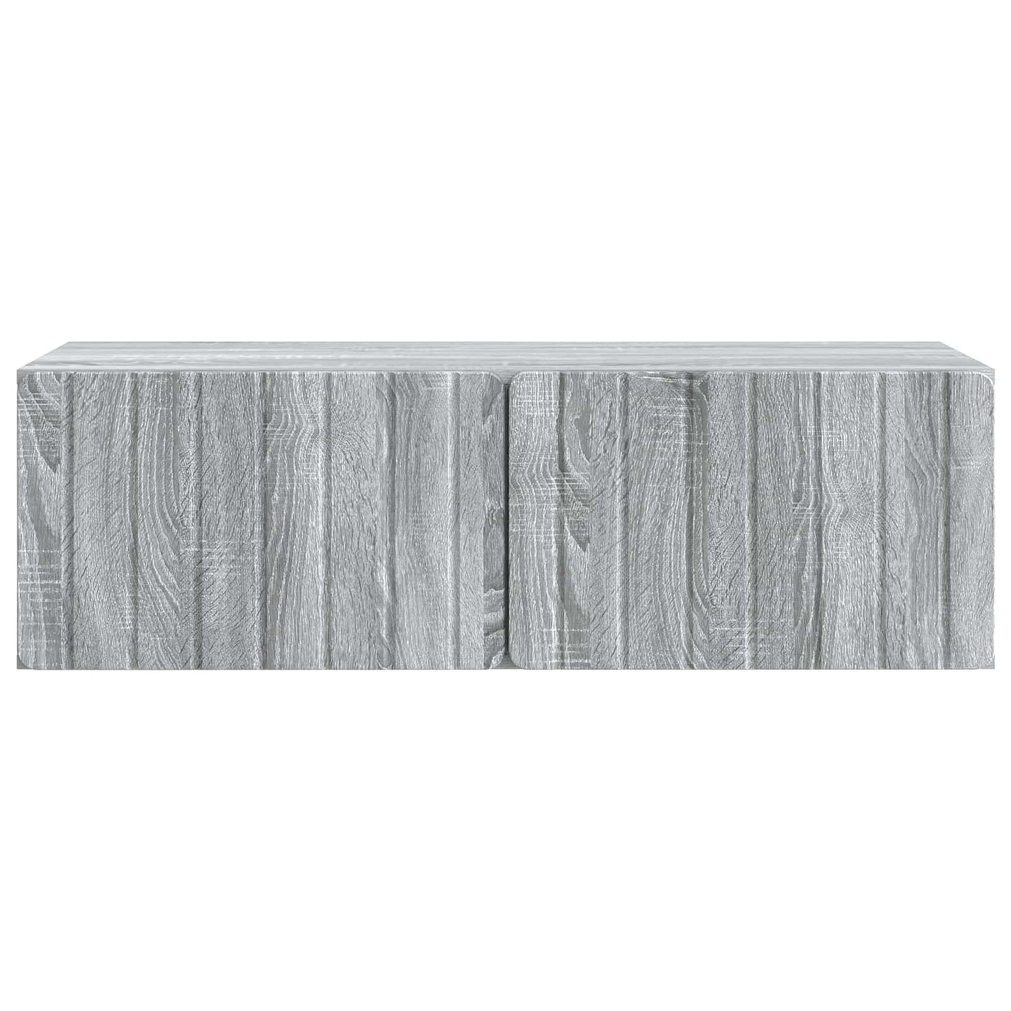 Nástěnná Tv Skříň 98 X 41 X 30 Cm Šedý Sonoma Kompozitní Dřevo