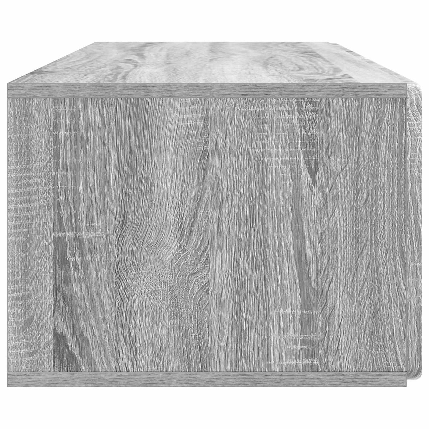 Nástěnná Tv Skříň 98 X 41 X 30 Cm Šedý Sonoma Kompozitní Dřevo