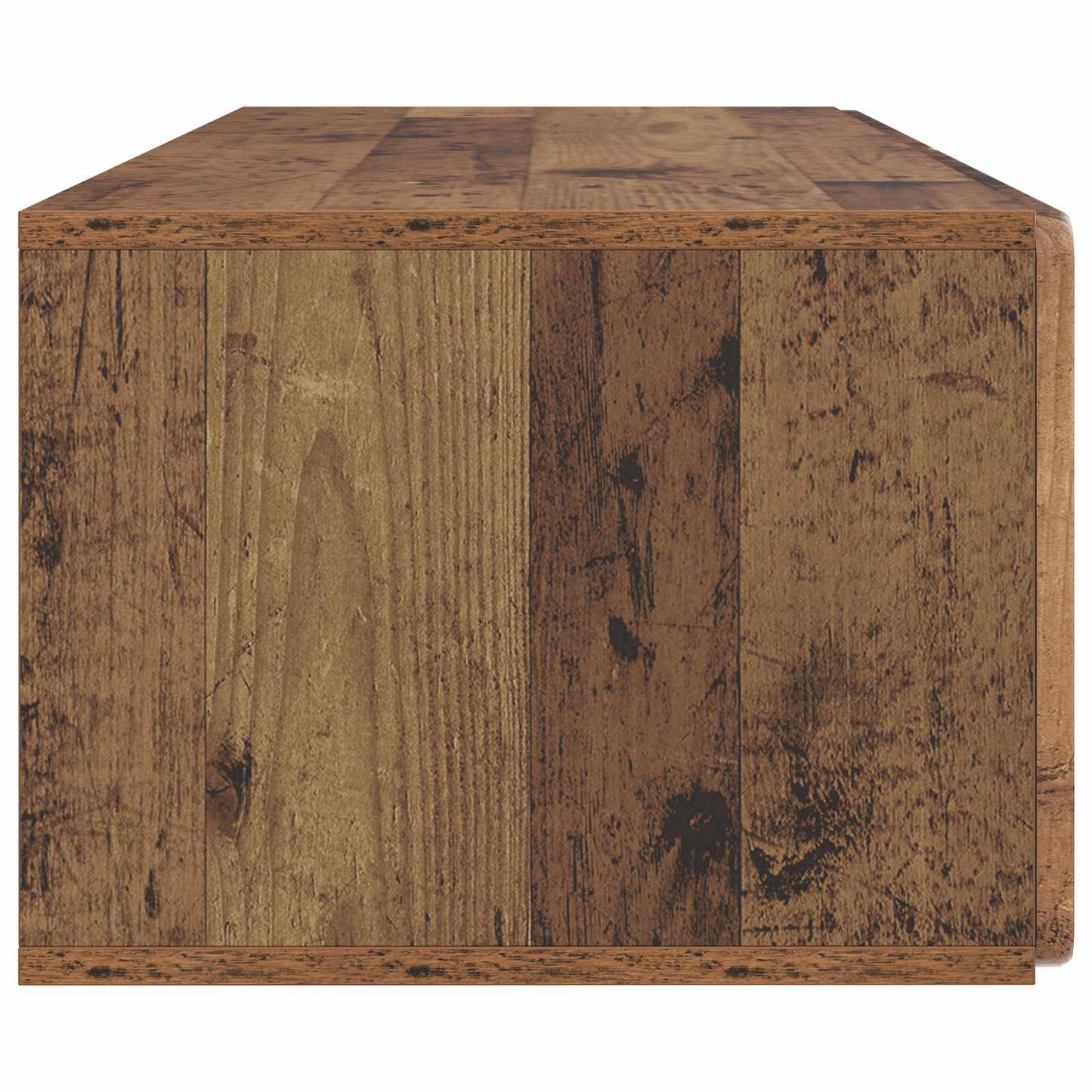 Nástěnná Tv Skříň 98 X 41 X 30 Cm Staré Dřevo Kompozitní Dřevo