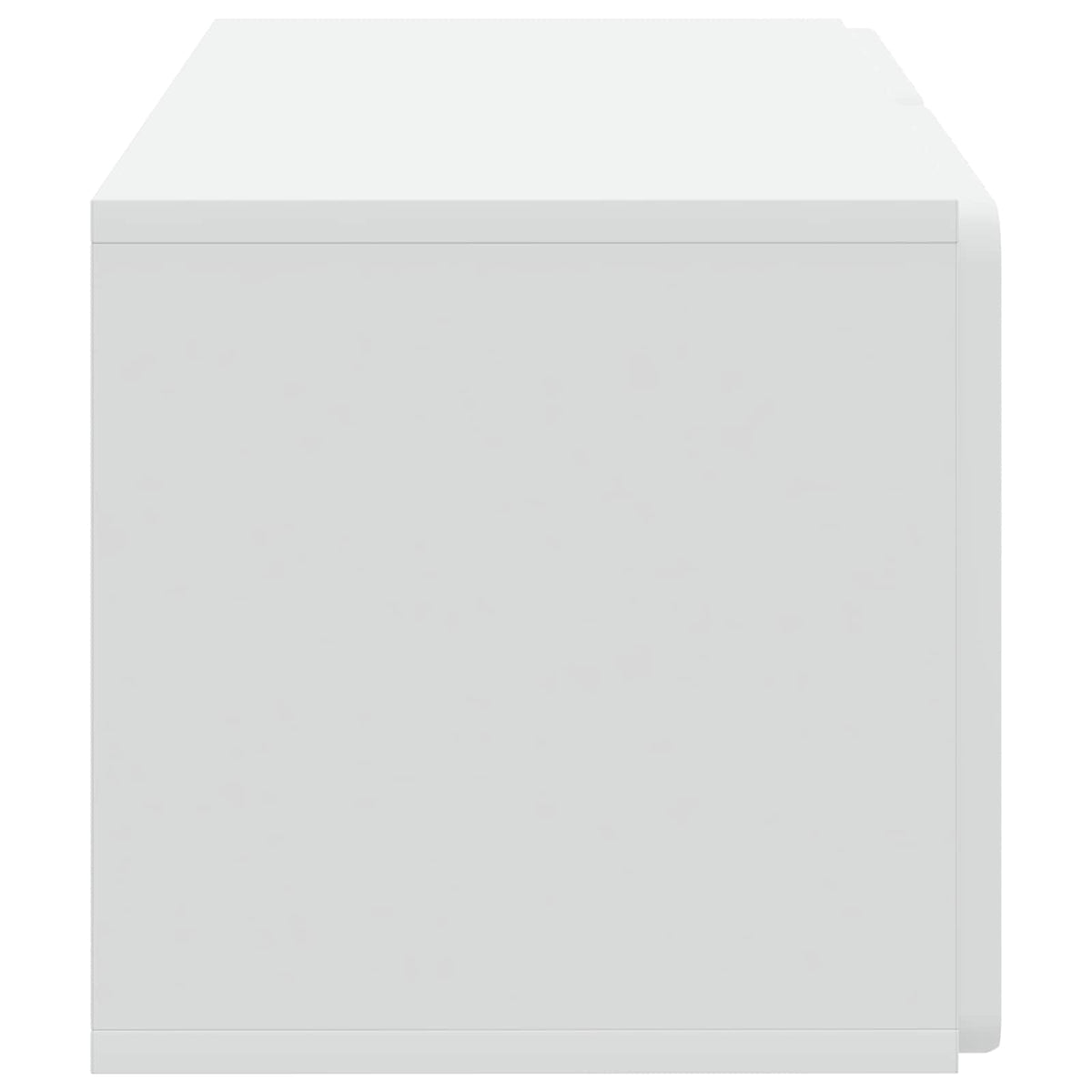 Nástěnná Tv Skříň 59,5 X 31 X 30 Cm Bílá Kompozitní Dřevo