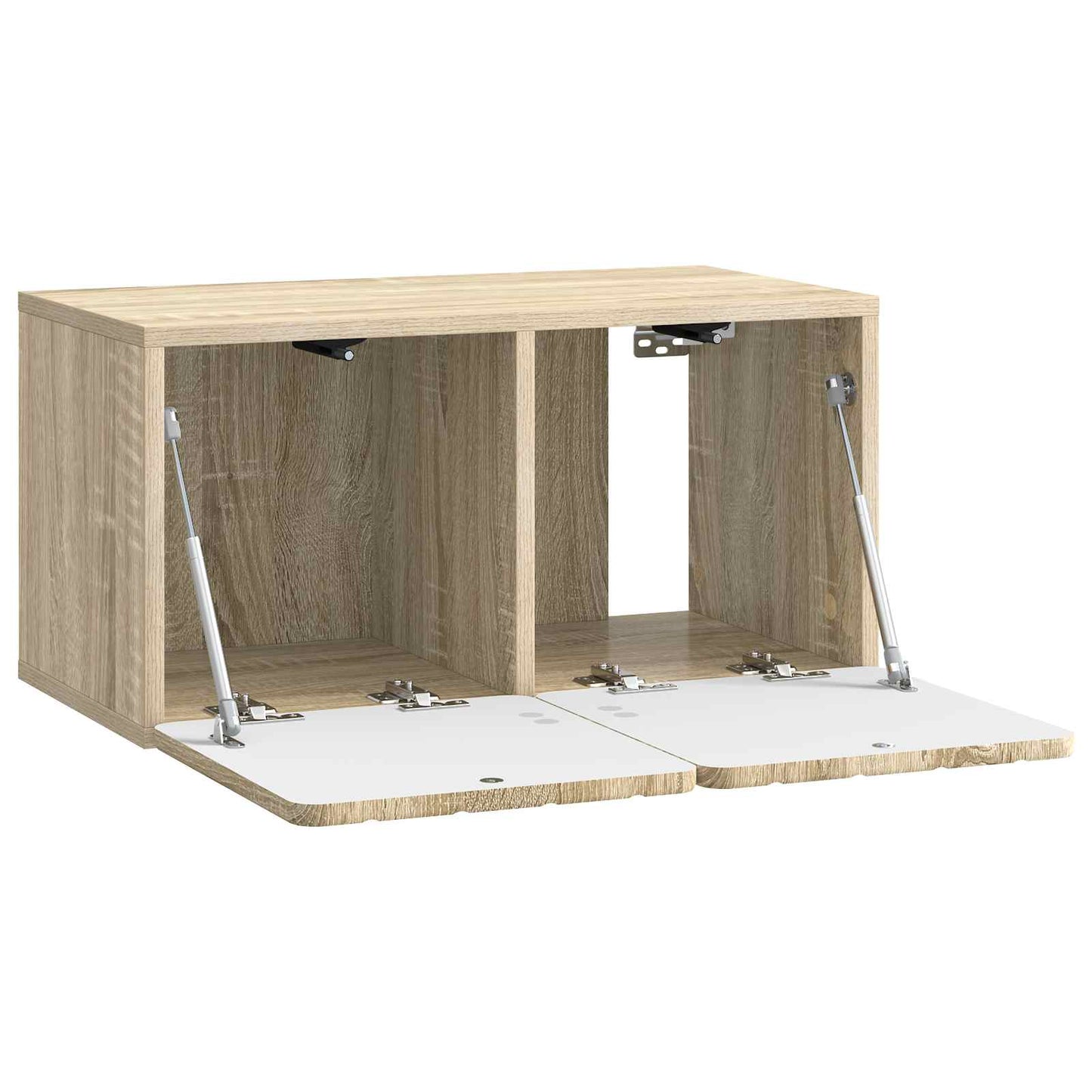 Nástěnná Tv Skříň 59,5 X 31 X 30 Cm Dub Sonoma Kompozitní Dřevo