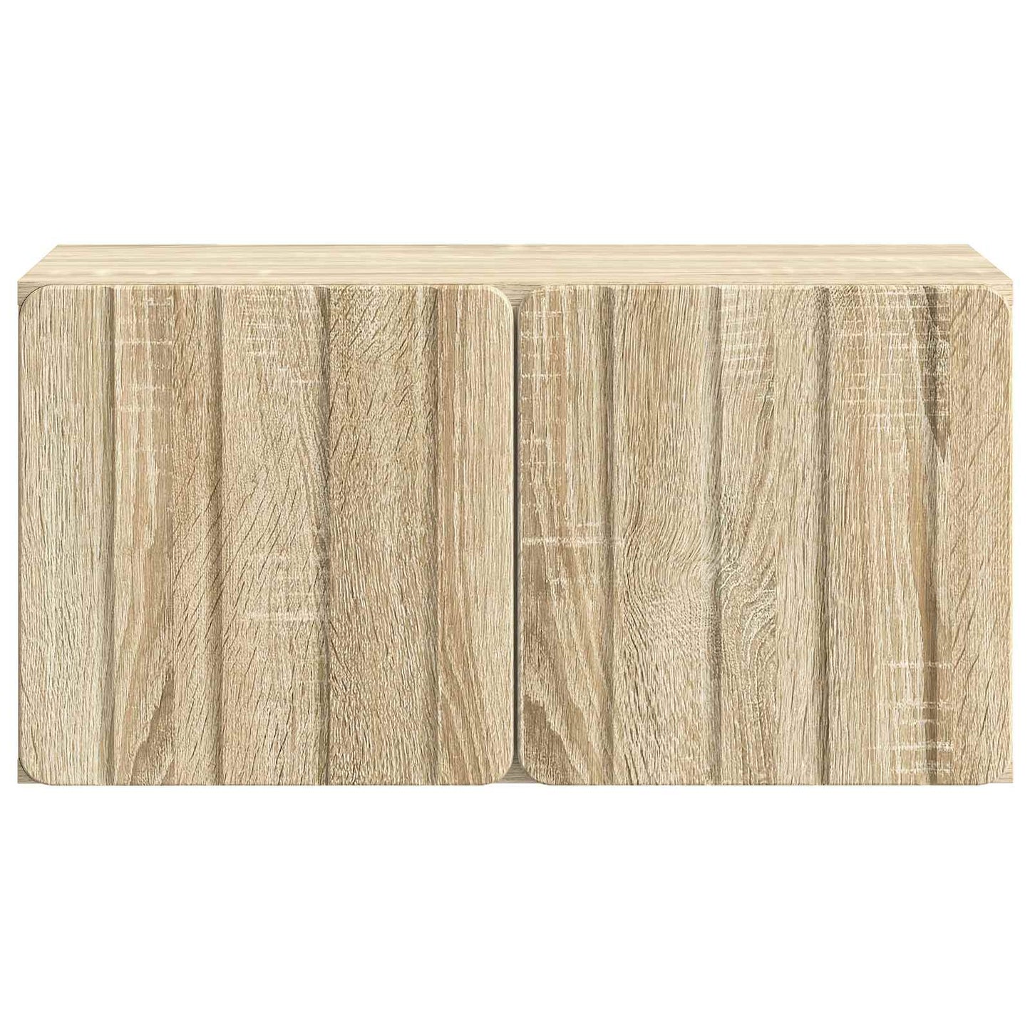 Nástěnná Tv Skříň 59,5 X 31 X 30 Cm Dub Sonoma Kompozitní Dřevo