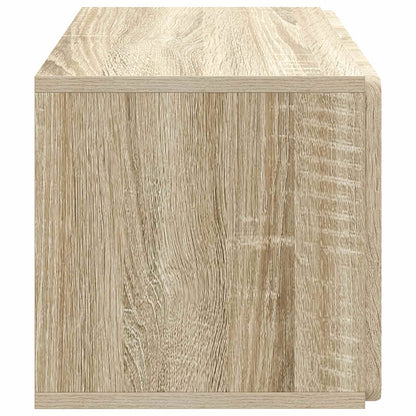 Nástěnná Tv Skříň 59,5 X 31 X 30 Cm Dub Sonoma Kompozitní Dřevo