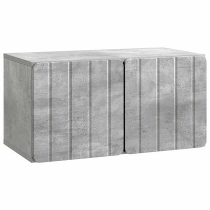Nástěnná Tv Skříň 59,5 X 31 X 30 Cm Betonově Šedá