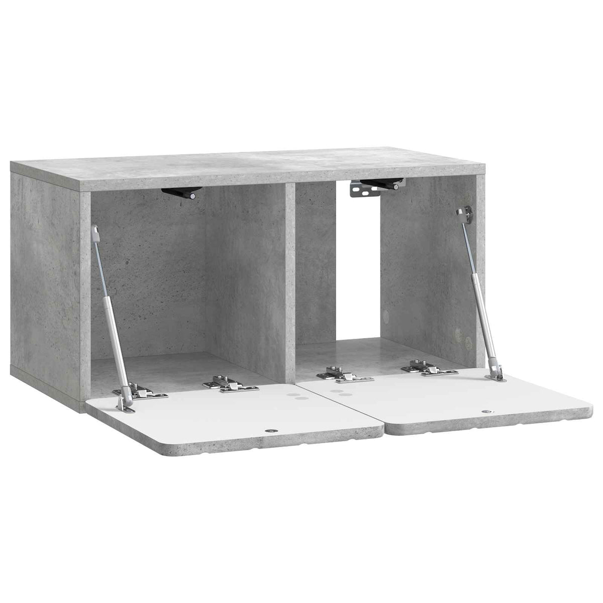 Nástěnná Tv Skříň 59,5 X 31 X 30 Cm Betonově Šedá