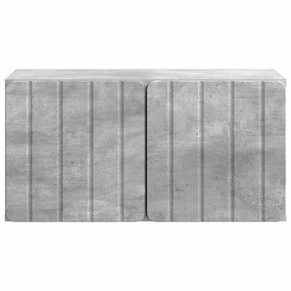 Nástěnná Tv Skříň 59,5 X 31 X 30 Cm Betonově Šedá