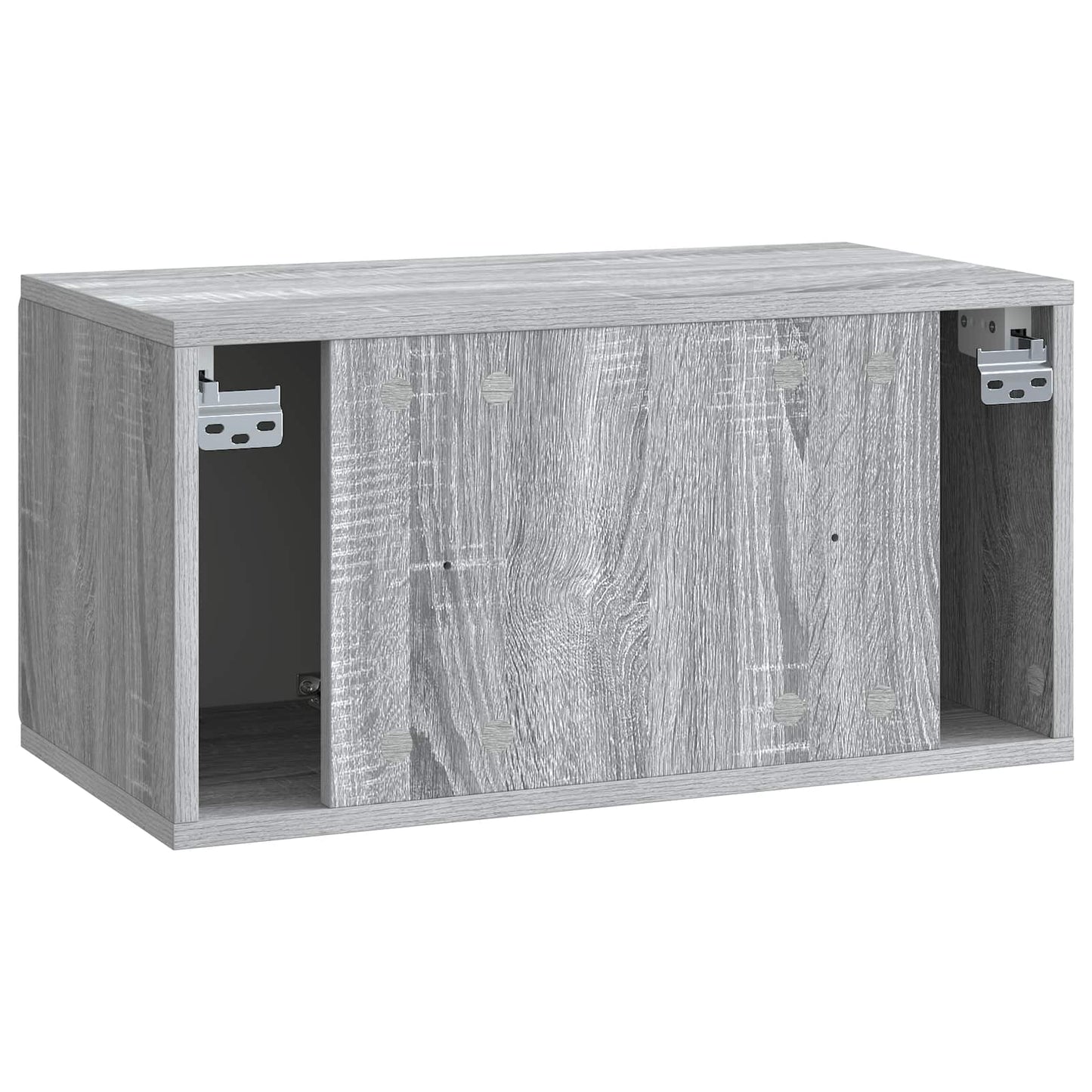 Nástěnná Tv Skříň 59,5 X 31 X 30 Cm Šedý Sonoma