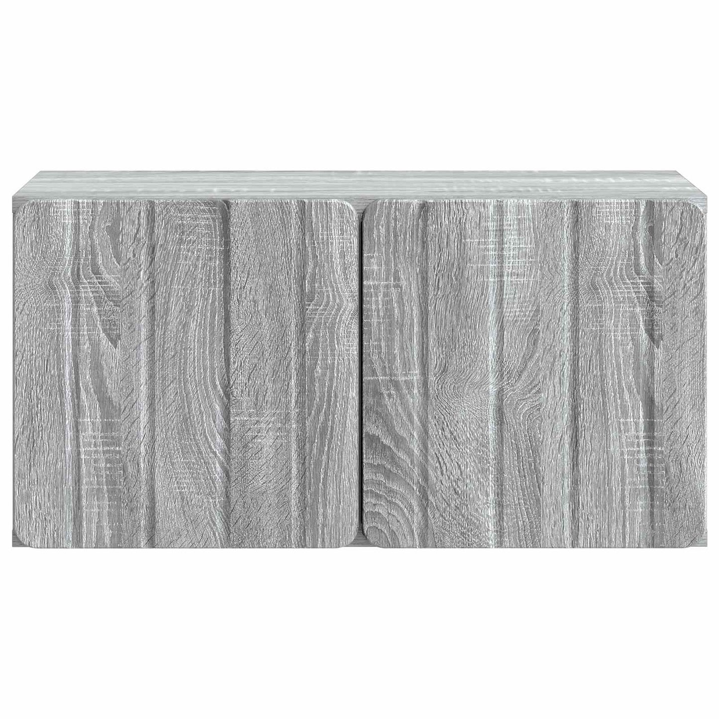 Nástěnná Tv Skříň 59,5 X 31 X 30 Cm Šedý Sonoma
