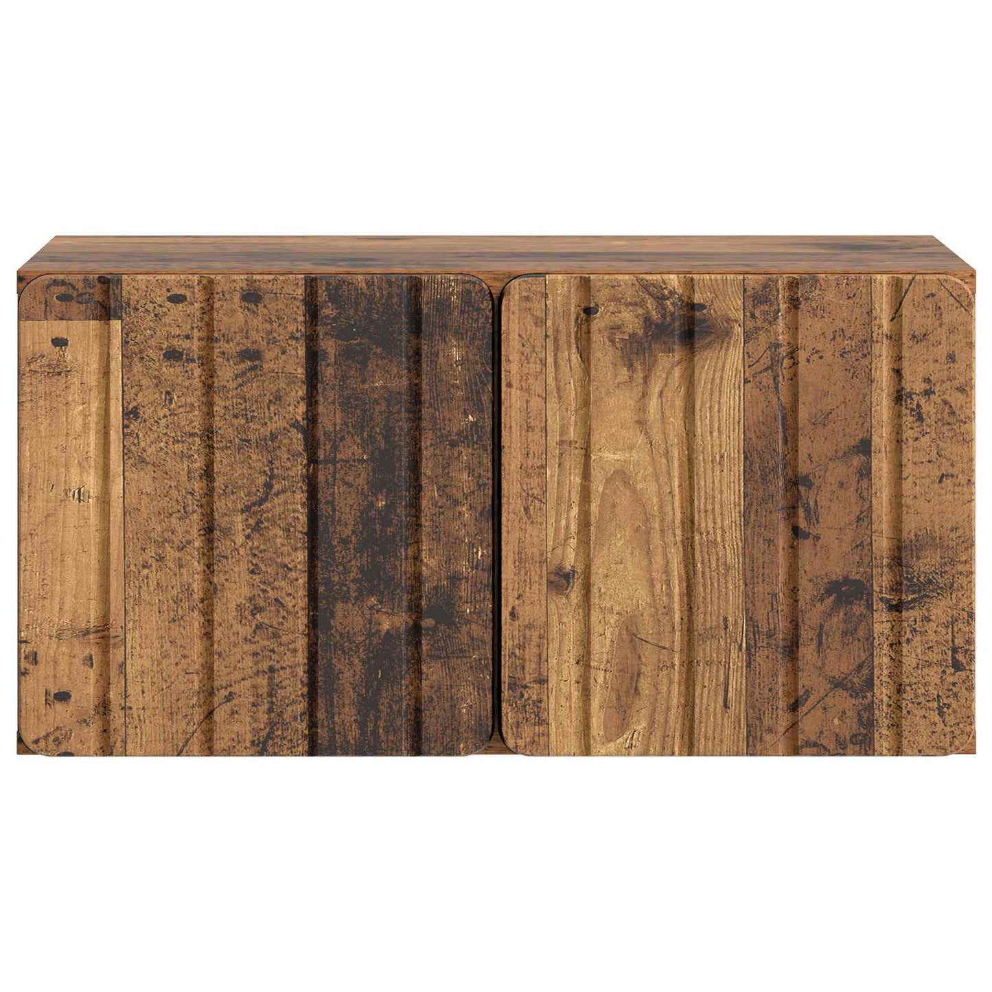 Nástěnná Tv Skříň 59,5 X 31 X 30 Cm Staré Dřevo