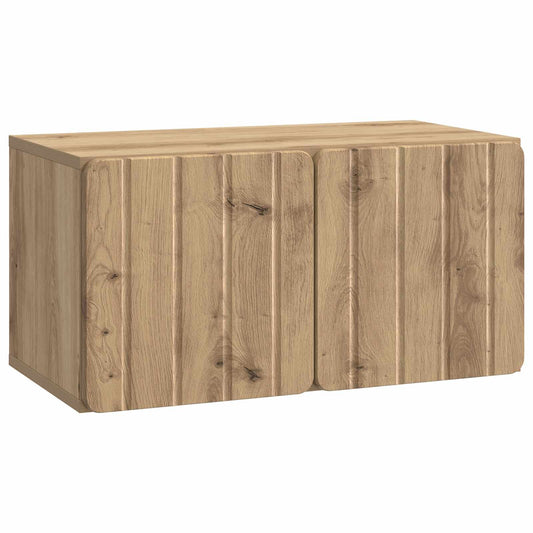 Nástěnná Tv Skříň 59,5 X 31 X 30 Cm Dub Artisan