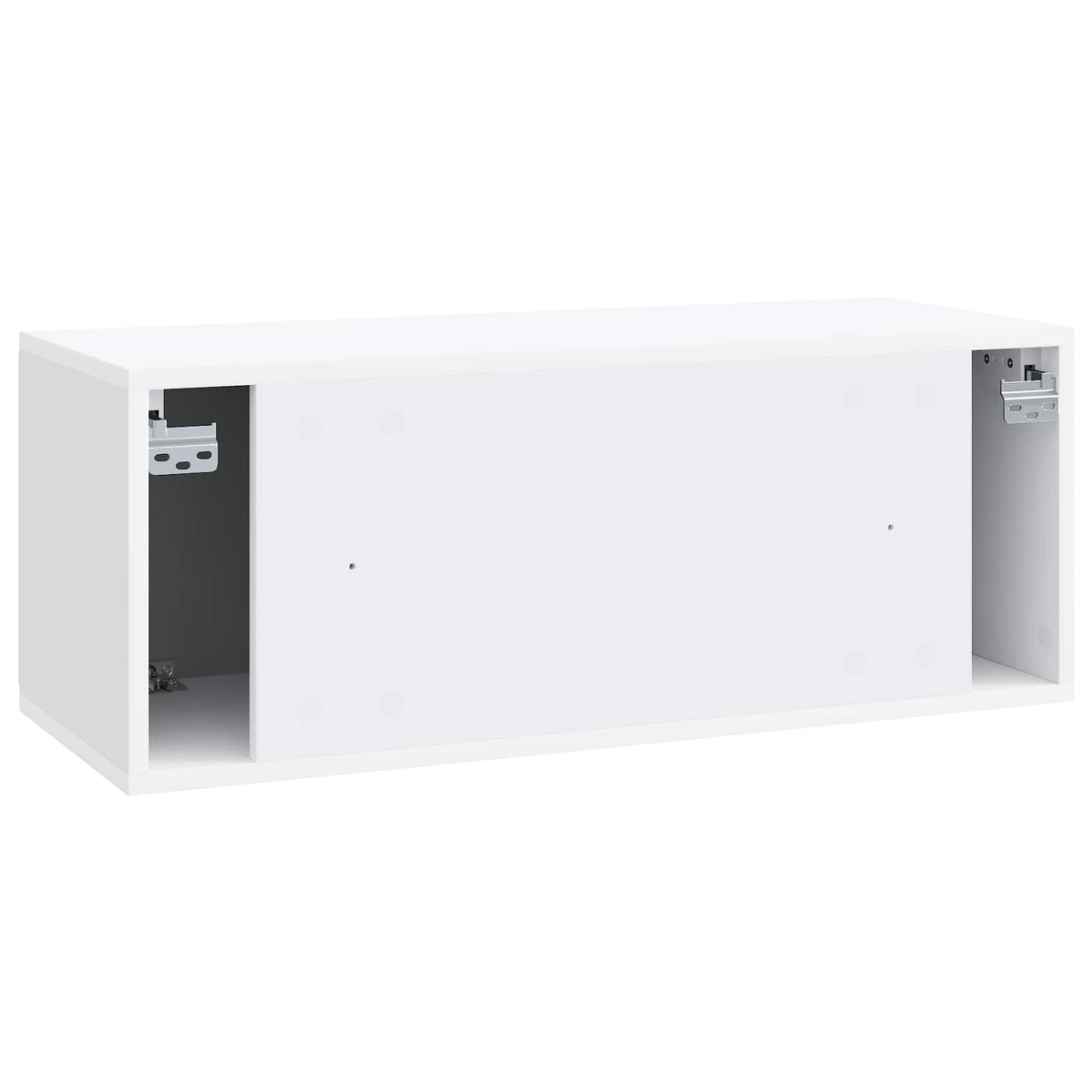 Nástěnná Tv Skříň 78,5 X 31 X 30 Cm Bílá Kompozitní Dřevo