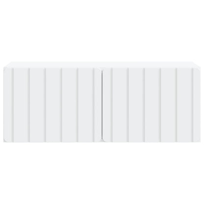 Nástěnná Tv Skříň 78,5 X 31 X 30 Cm Bílá Kompozitní Dřevo