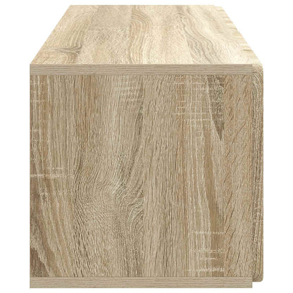 Nástěnná Tv Skříň 78,5 X 31 X 30 Cm Dub Sonoma Kompozitní Dřevo