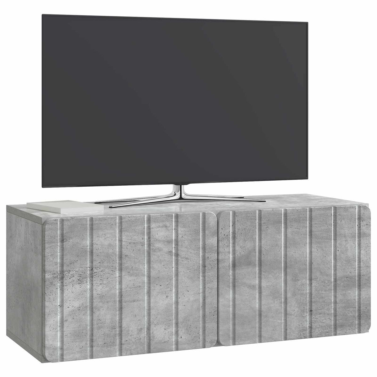 Nástěnná Tv Skříň 78,5 X 31 X 30 Cm Betonově Šedá