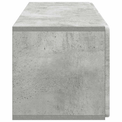 Nástěnná Tv Skříň 78,5 X 31 X 30 Cm Betonově Šedá