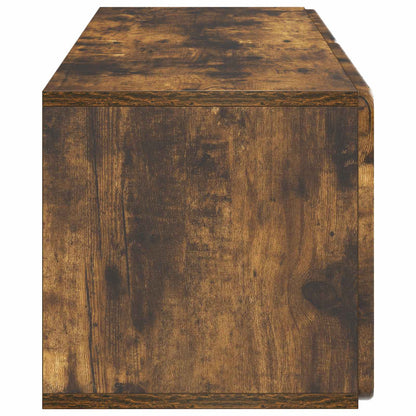 Nástěnná Tv Skříň 78,5 X 31 X 30 Cm Kouřový Dub