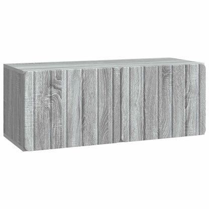 Nástěnná Tv Skříň 78,5 X 31 X 30 Cm Šedý Sonoma