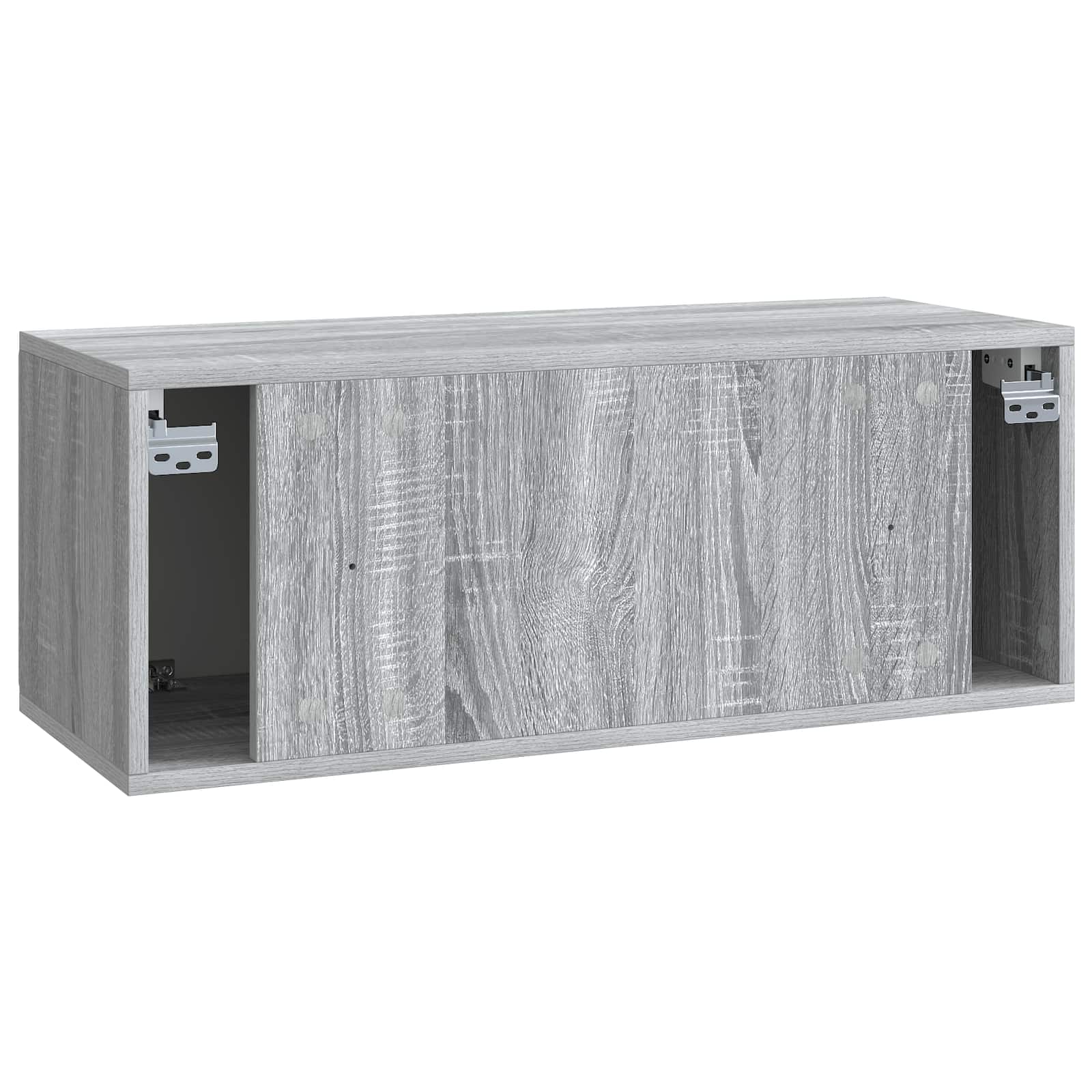 Nástěnná Tv Skříň 78,5 X 31 X 30 Cm Šedý Sonoma