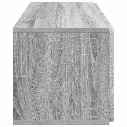 Nástěnná Tv Skříň 78,5 X 31 X 30 Cm Šedý Sonoma
