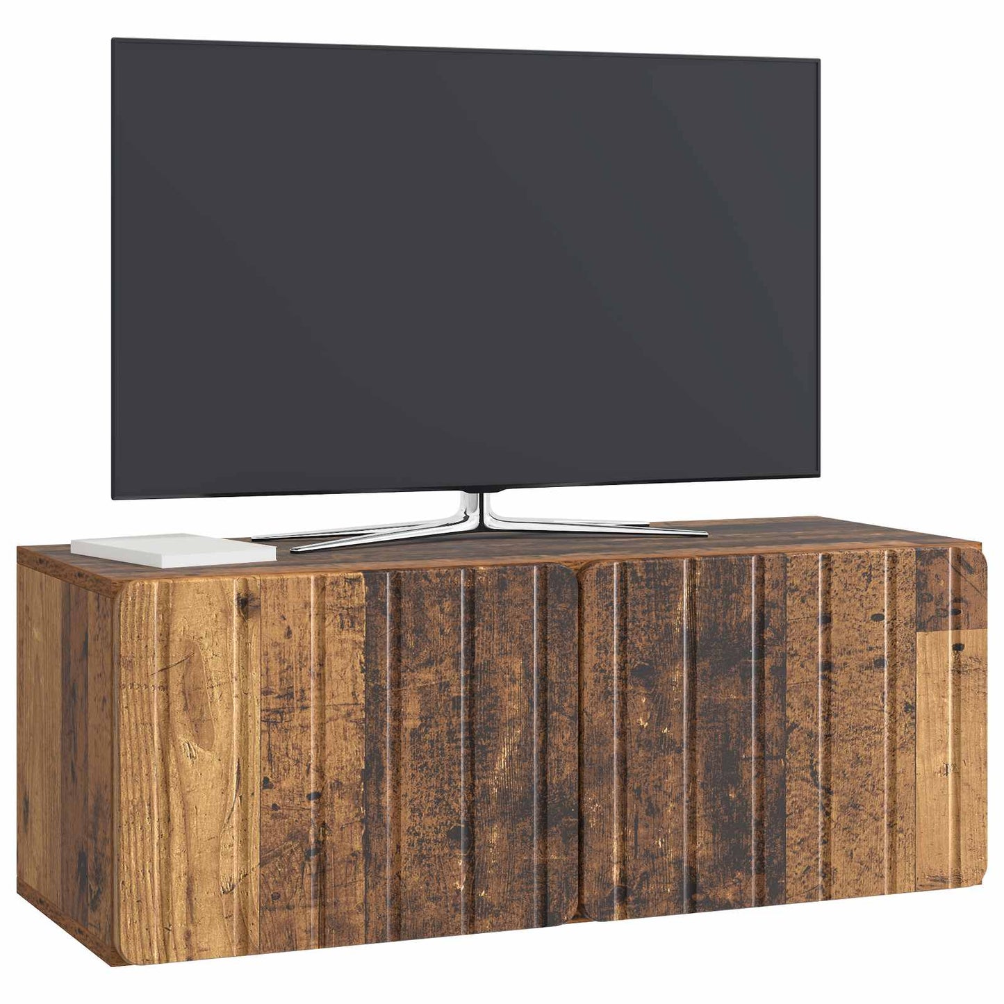 Nástěnná Tv Skříň 78,5 X 31 X 30 Cm Staré Dřevo