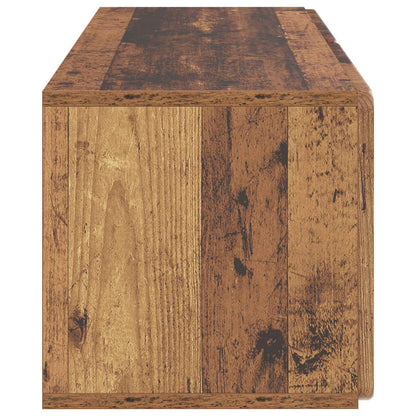 Nástěnná Tv Skříň 78,5 X 31 X 30 Cm Staré Dřevo