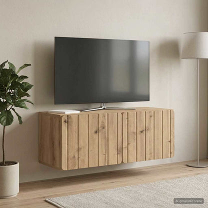 Nástěnná Tv Skříň 78,5 X 31 X 30 Cm Dub Artisan